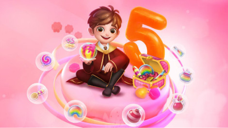 《宾果消消消》五周年版本来了！海量福利无限送！