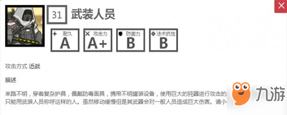 明日方舟武装人员怎么打