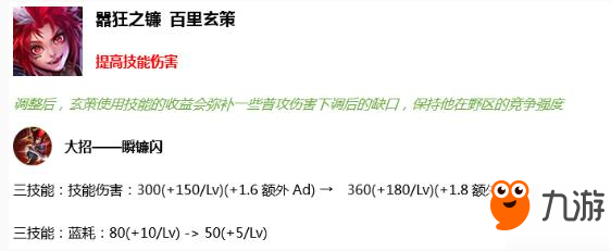 王者荣耀正式服9月24日英雄调整：扁鹊、干将、百里玄策全部加强