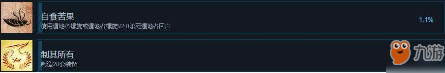 迸发2steam中文全成就奖杯汇总