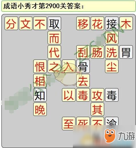 《成語小秀才》第2891-2900關(guān)答案