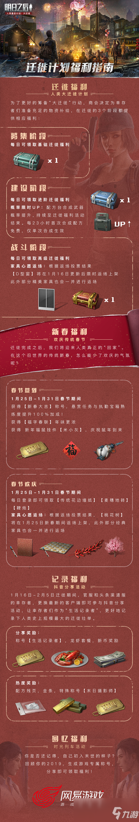 人類大遷徙即將啟動(dòng)，《明日之后》新年福利首曝!