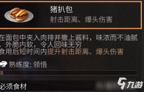 明日之后猪扒包怎么做 明日之后猪扒包配方一览
