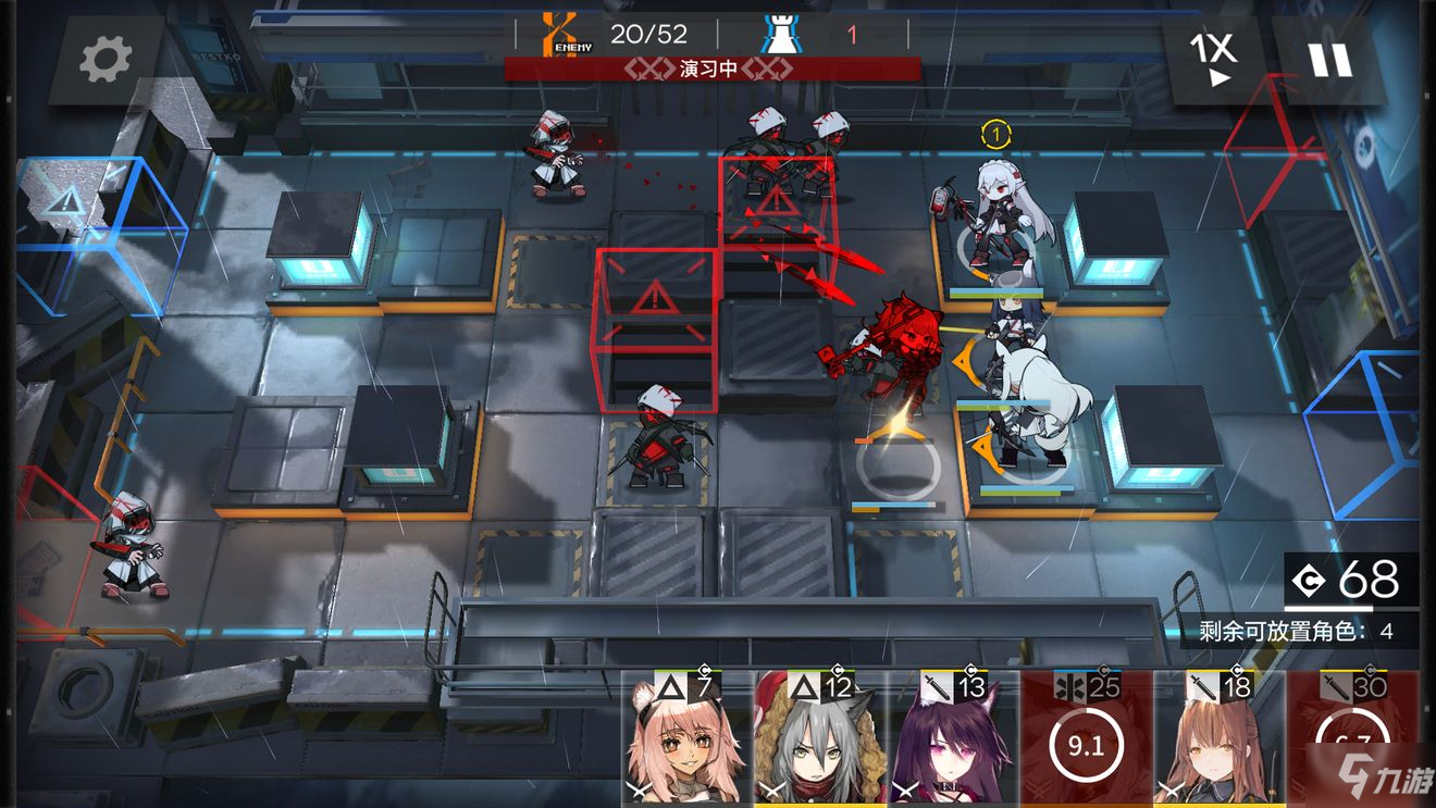 明日方舟5-3突袭平民通关攻略 5-3突袭无斯卡蒂打法详解