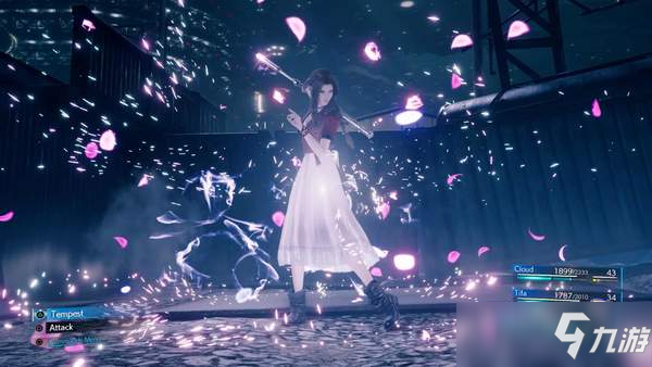 《最终幻想7：重制版》试玩Demo截图 爱丽丝优雅动人