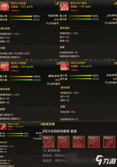 DNF手游毕业装备推荐 DNF手游各职业毕业装备解析