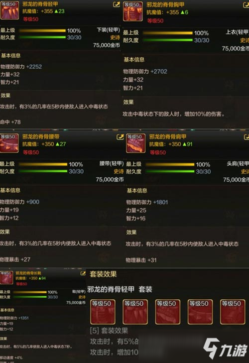 DNF手游毕业装备推荐 DNF手游各职业毕业装备解析