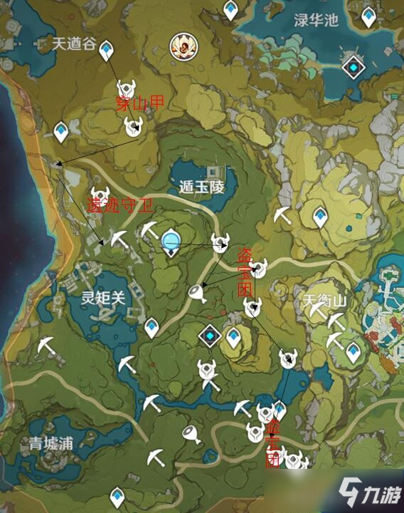 原神锄大地路线地图选择攻略