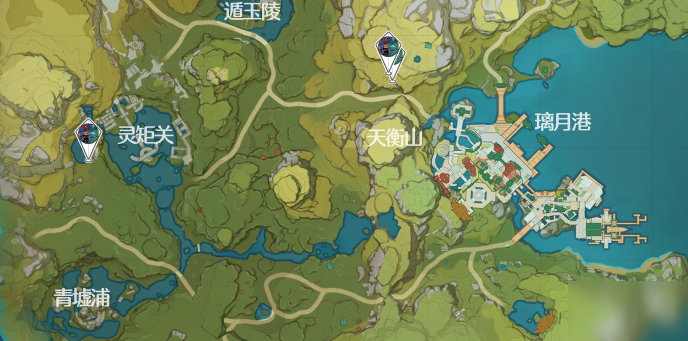 原神骗骗花在哪里分布