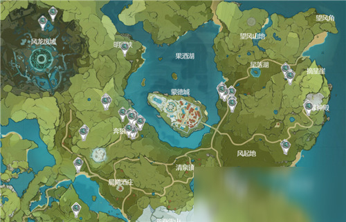 《原神》小灯草位置分布图一览