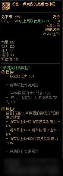 DNF盧克套強度怎么樣 盧克套傷害提升率計算