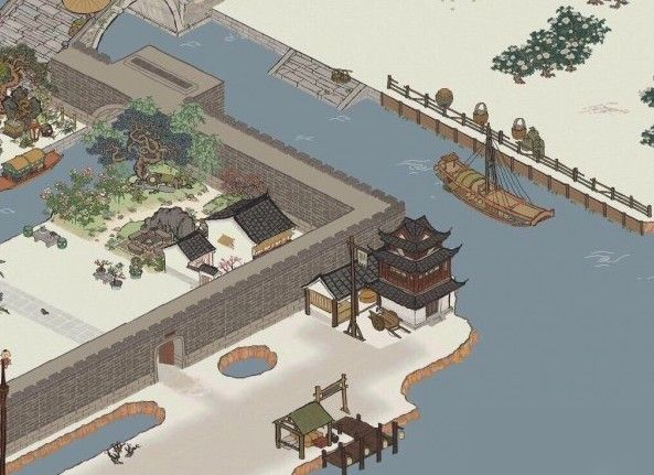 杭州府码头在哪?江南百景图码头位置一览