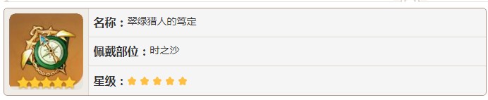 原神五星翠綠獵人的篤定怎么獲得