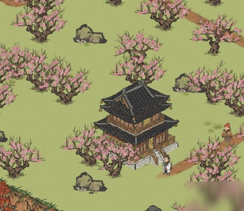 江南百景图财见帖换金卷轴完成方法