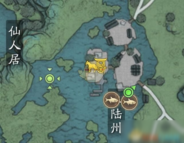 《天涯明月刀手游》鱼王分布地点一览