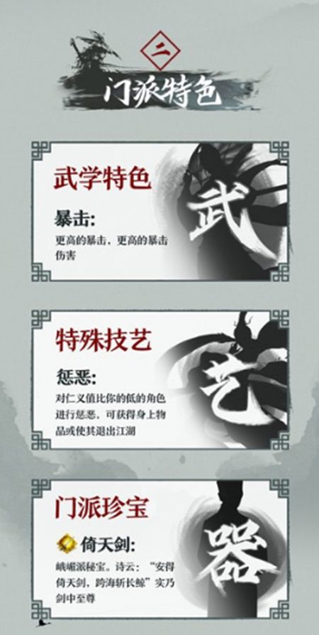 我的俠客阿月小課堂：峨嵋派門(mén)派介紹