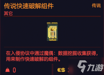 赛博朋克2077有哪些特殊道具 赛博朋克2077特殊道具相关介绍