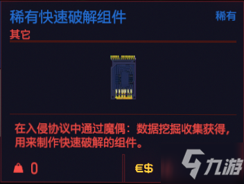赛博朋克2077有哪些特殊道具 赛博朋克2077特殊道具相关介绍