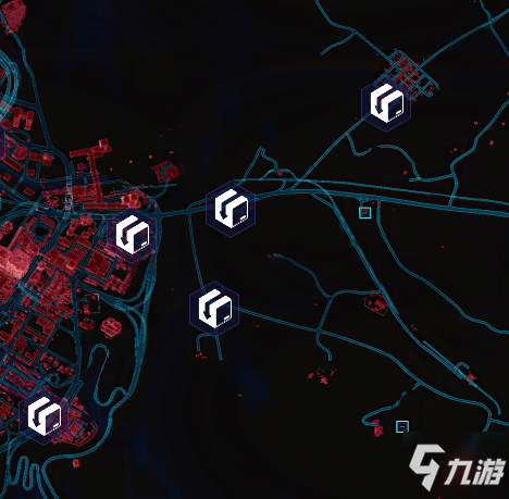 赛博朋克2077交货点全地区位置分享