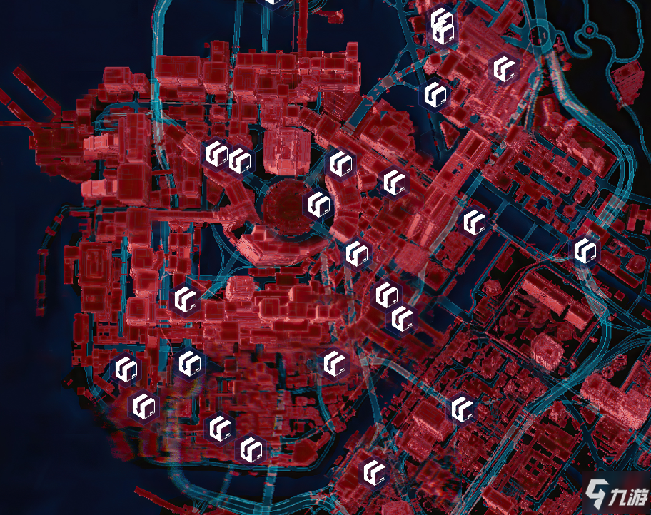 赛博朋克2077交货点全地区位置分享
