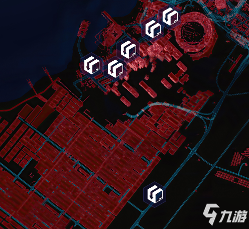 赛博朋克2077交货点全地区位置分享