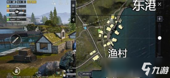 和平精英山谷地图渔村打法 不容忽视的海口资源点