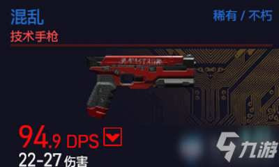 《賽博朋克2077》混亂介紹
