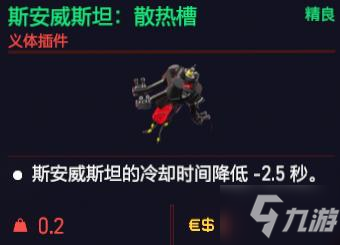 赛博朋克2077义体插件大全 义体插件作用及使用方法
