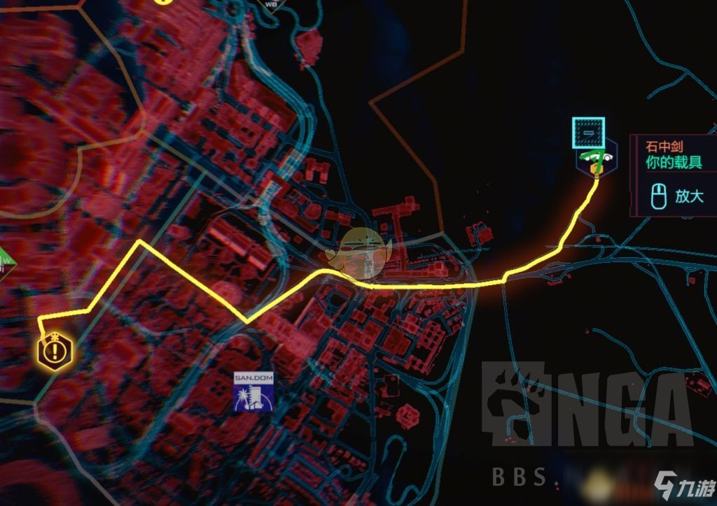 《赛博朋克2077》跑车石中剑免费获得方法介绍