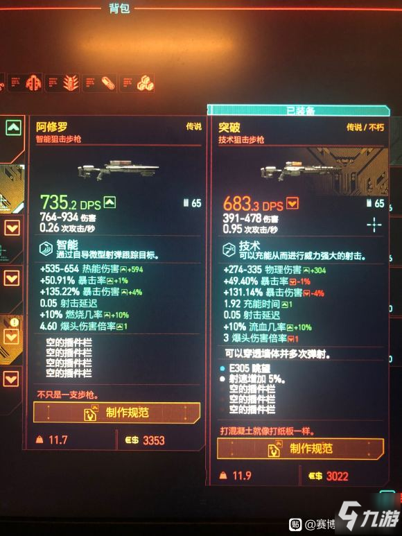 赛博朋克2077狙击步枪强度排行榜 强力狙击武器获取方法