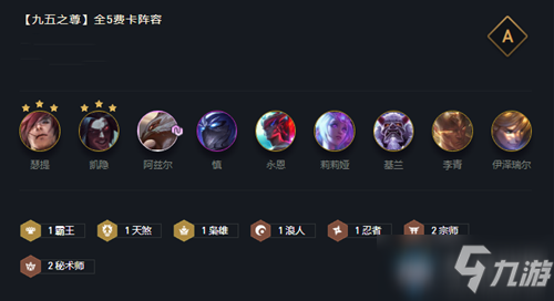 《云顶之弈》10.25版本九五之尊出装推荐
