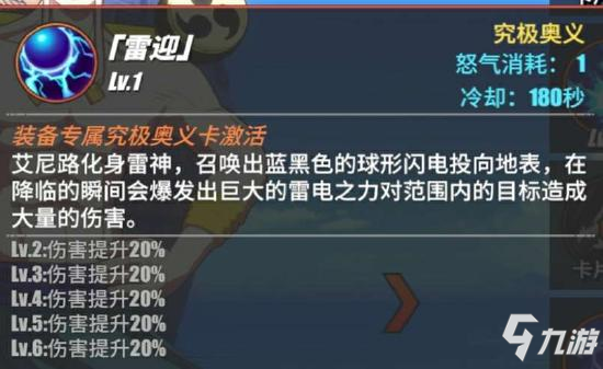 航海王热血航线艾尼路怎么样 航海王热血航线艾尼路技能介绍