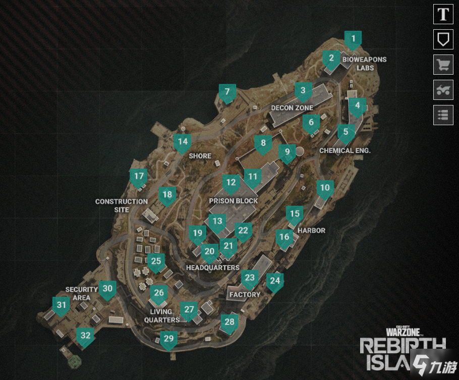 使命召唤战区新地图Rebirth Island概览及玩法介绍