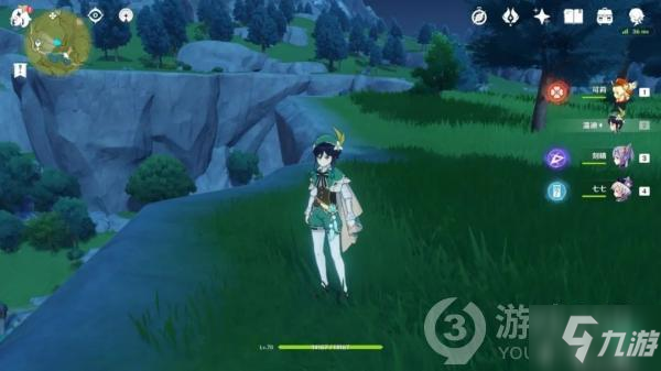 原神蒙德达达乌帕谷处的大伟丘位置