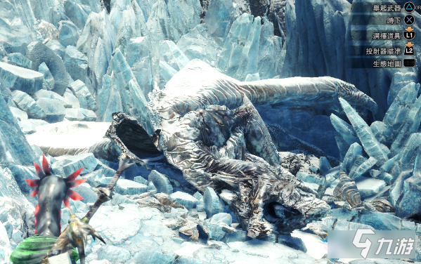《怪物猎人：世界》冰原钢龙外壳位置