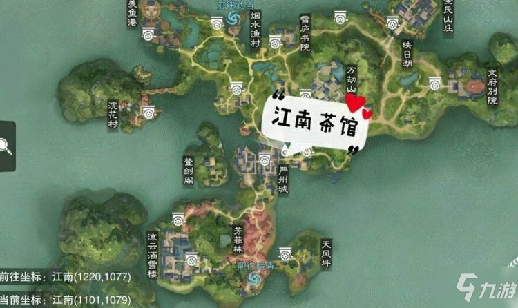 一夢江湖2月3日坐觀萬象打坐地點在哪_坐觀萬象打坐地點一覽