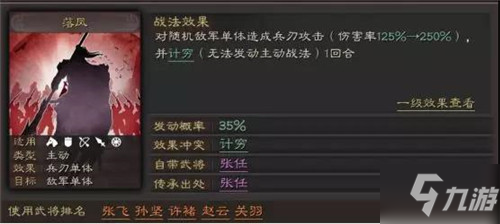 三国志战略版落凤怎么获得 落凤是谁的技能