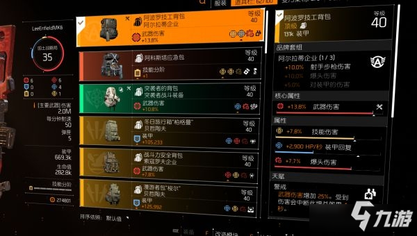 《全境封鎖2》TU8復仇女神爆頭流Build分享