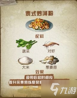 明日之后莫妮卡新五大食譜制作攻略