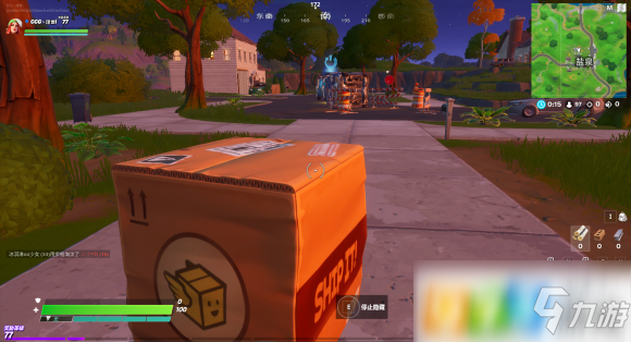堡垒之夜使用伪装纸箱时对玩家造成伤害怎么做 使用伪装纸箱时对玩家造成伤害做法介绍