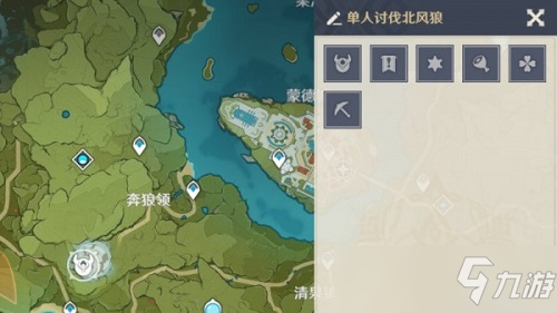 原神北风狼在什么位置 原神北风狼位置打法一览