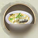 天涯明月刀手游鲫鱼豆腐汤菜谱介绍