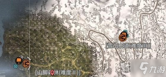 明日之后雪山密道入口在哪 雪山密道入口坐標