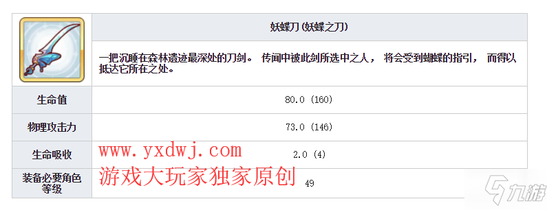 公主連結(jié)妖蝶刀在哪兒刷？妖蝶刀最高效刷取地點(diǎn)