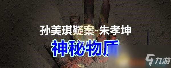 《孫美琪疑案-朱孝坤》二級線索——神秘物質(zhì)