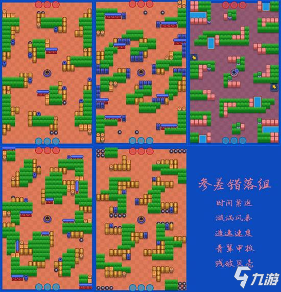 荒野乱斗宝石争霸地图解析 宝石争霸地图攻略