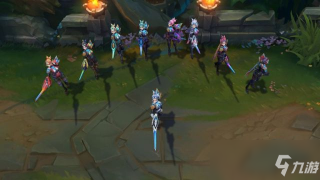 《LOL》未來戰(zhàn)士劍姬皮膚特效展示