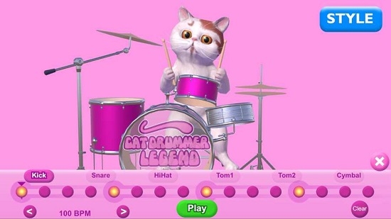 Cat Drummer Legend  Toy好玩吗 Cat Drummer Legend  Toy玩法简介