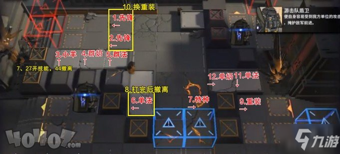 明日方舟7-13突襲怎么過 突襲7-13低配通關(guān)攻略