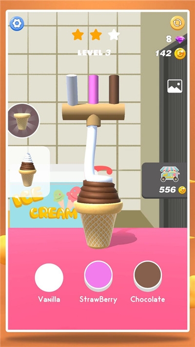 冰淇淋大师3d好玩吗 冰淇淋大师3d玩法简介